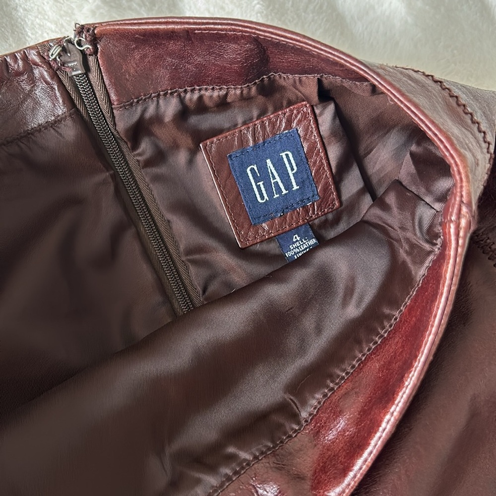 Gap Leather skirt - Picture 8 of 8